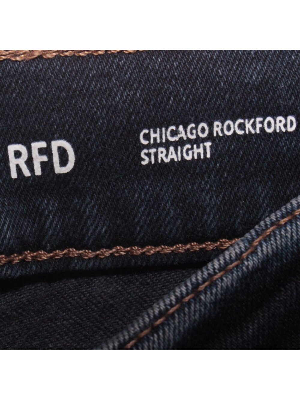NWT Warp + Weft RFD Straight Jeans Size 28 - Picture 12 of 12